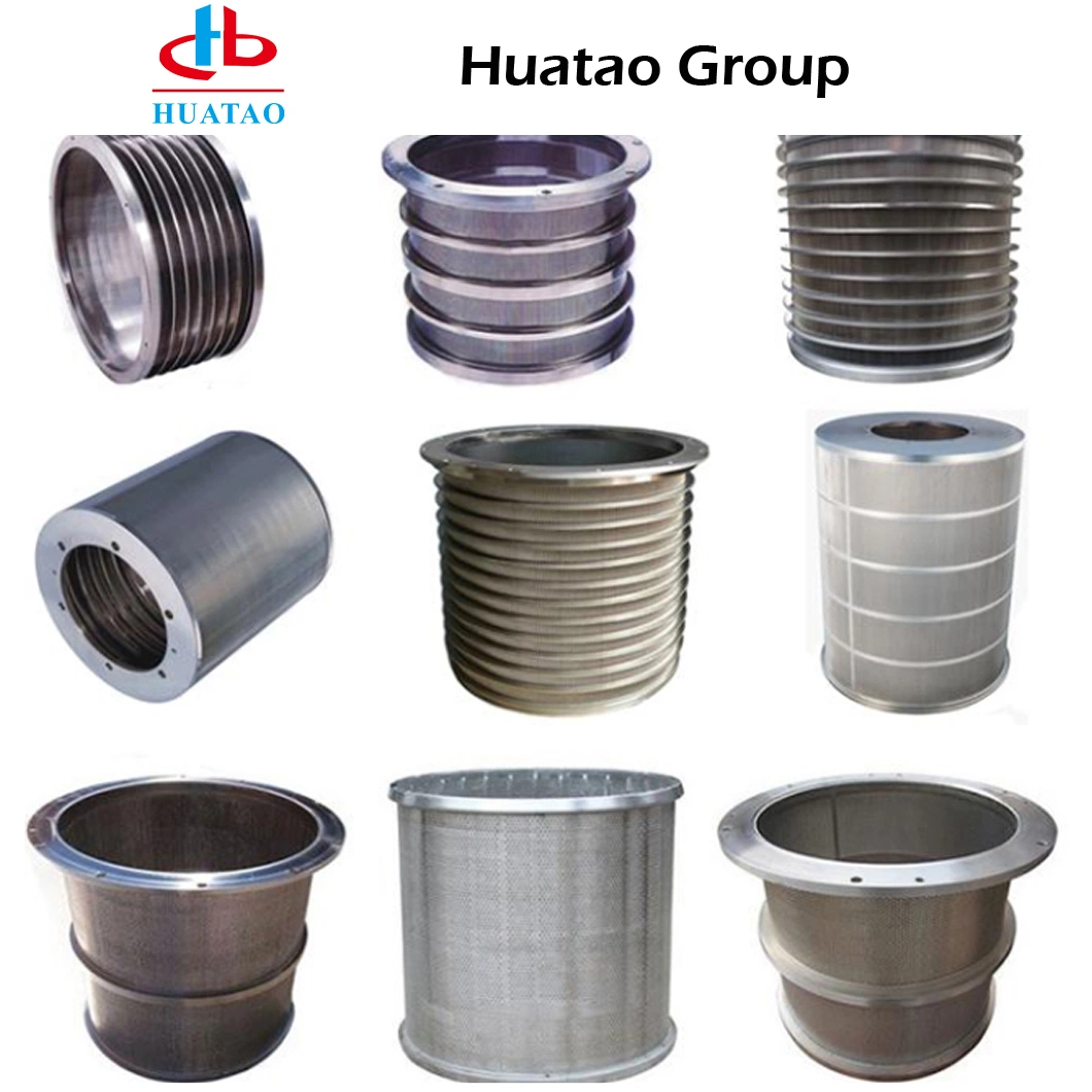 ISO Approved New Huatao Slot Type Stainless Steel Pressure Screen Basket