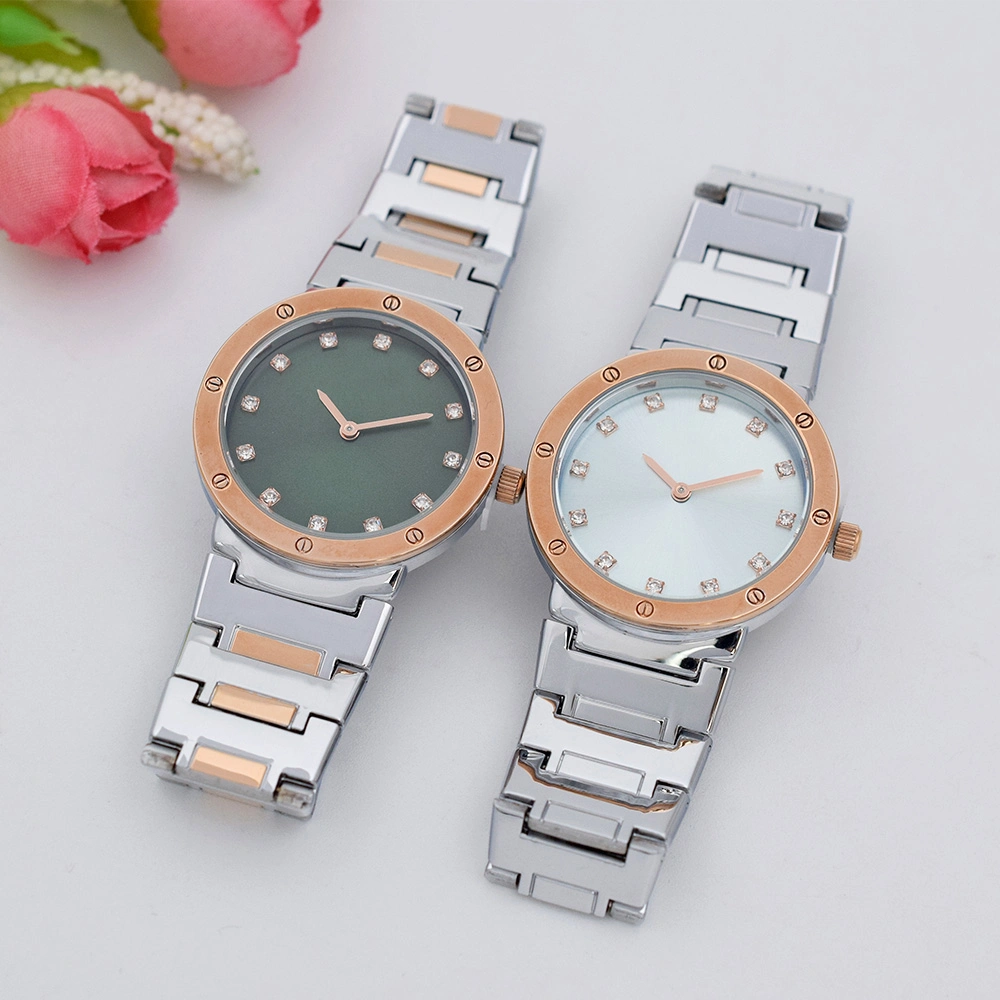 Elegant Lady Watch Alloy Watch Factory Gift Watches for Promotion