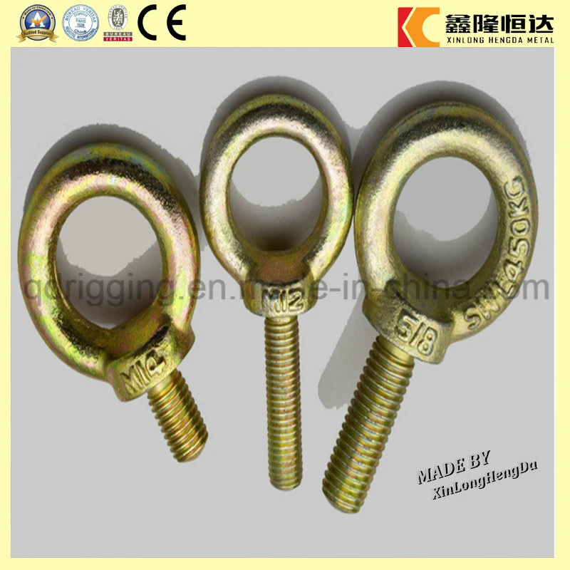 Long Leg Short Threaded Anchor Eyebolt