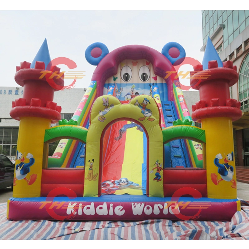 11X6X10m Large Outdoor Commercial Adult Inflatable Slide Inflatable Dry Slide for Sale