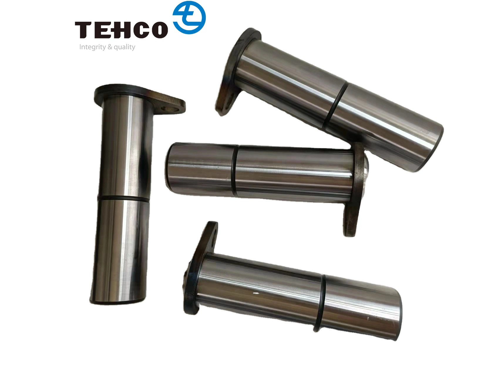 TEHCO excavadora de la cuchara de acero de alta precisión Polo Personalizar Material Cr45/40C/42CrMo y estilos con casquillo de pasador de tratamiento térmico.