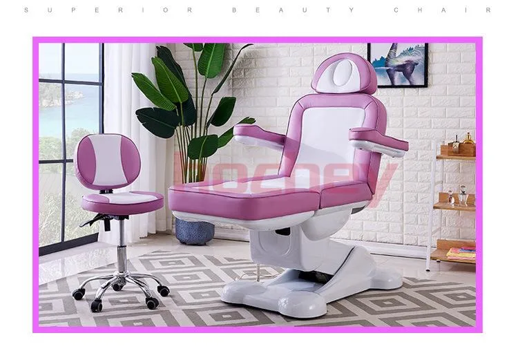 Hochey Medical Adjustable Electric Clinic Tattoo Chair Chair Salon Bed آلة تدليك تجميل للعلاج