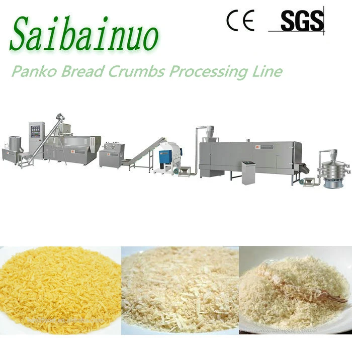 Japanese Panko Bread Crumbs Food Production Line