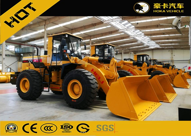 New Model Heli 5t 3.0m3 Agricultural Construction Machinery Heavy Duty Front Mini Wheel Loader Zl50eii