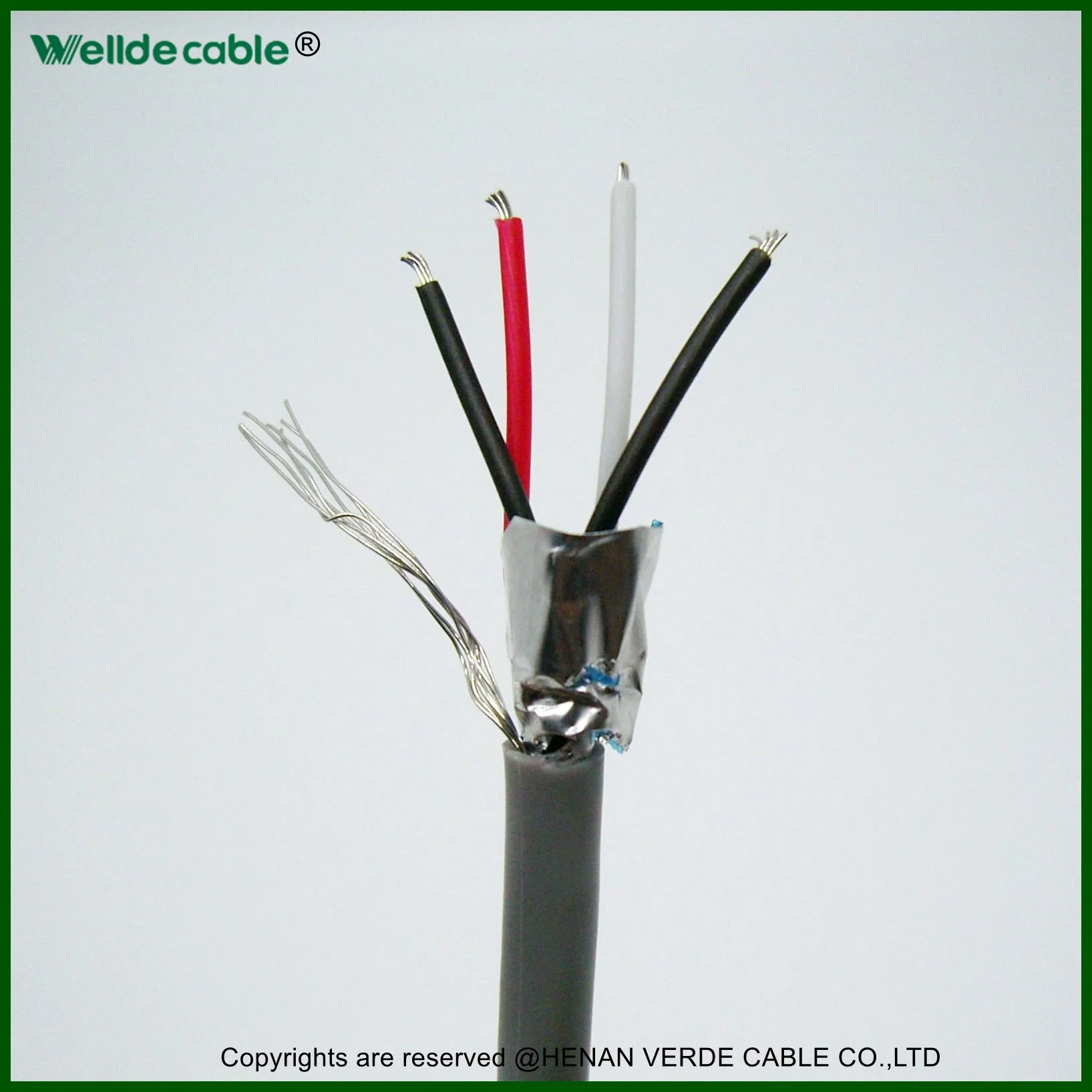 Multicore Fire Resistance Electrical Wire Silicone Rubber Welding Instrument Shielded Cables Flexible Speaker China PVC Control Cable