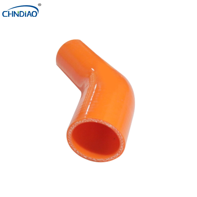 Heat Resistant Engine 90 Degree Coolant Pipe Reducer Rubber Tube Silicone Hose