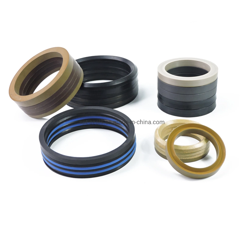 Fabric Reinforced Rubber Rings /Nylon Adaptors Vee Packing Hydraulic V Polypac Seals