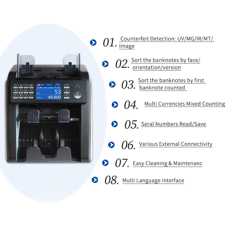 Money Counter for Counting Money Detect Fack Money