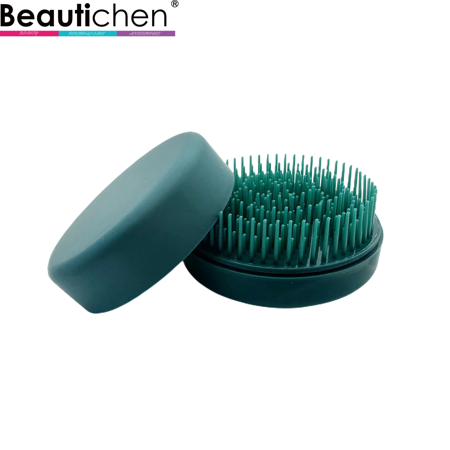 Beautichen Plastic Bling Anti Static Detangling Dry Wet Hair Detangler Brush Portable Travel Hair Brush