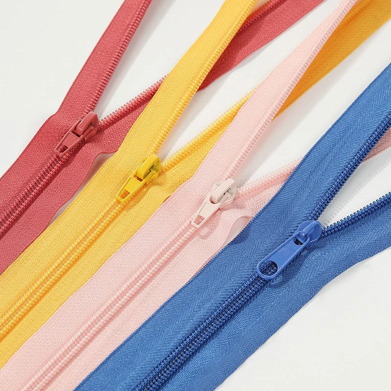 Großhandel Nr. 3 Invisible Zipper Gewebe Band Nylon Zipper für Kleider Kleider Kleidungsstücke