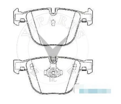 High Quality Auto Brake Pads for Rolls-Royce (D919) Ceramic and Auto Parts