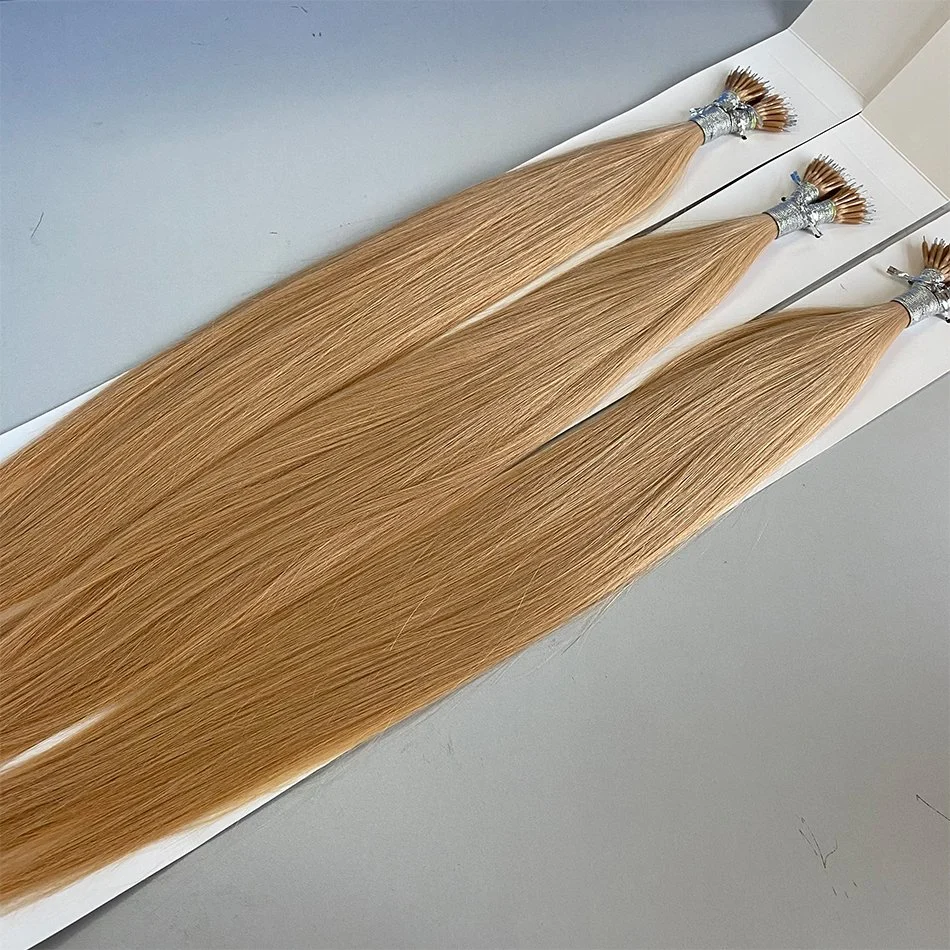 Cuticle Intact Prebonded Hair Nano Rings Hair Extension Wholesale/Supplier Remy Human Hair European Hair Natural & Healthy & Smooth