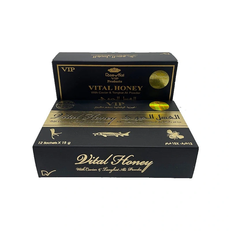 OEM Wholesale @Black's Bull's Honey Royal Vital VIP Natural Sexual Leopard Honey Shop Vibrator Spray Penis Enlargement Dildo Delay Condom Adult Honey 88