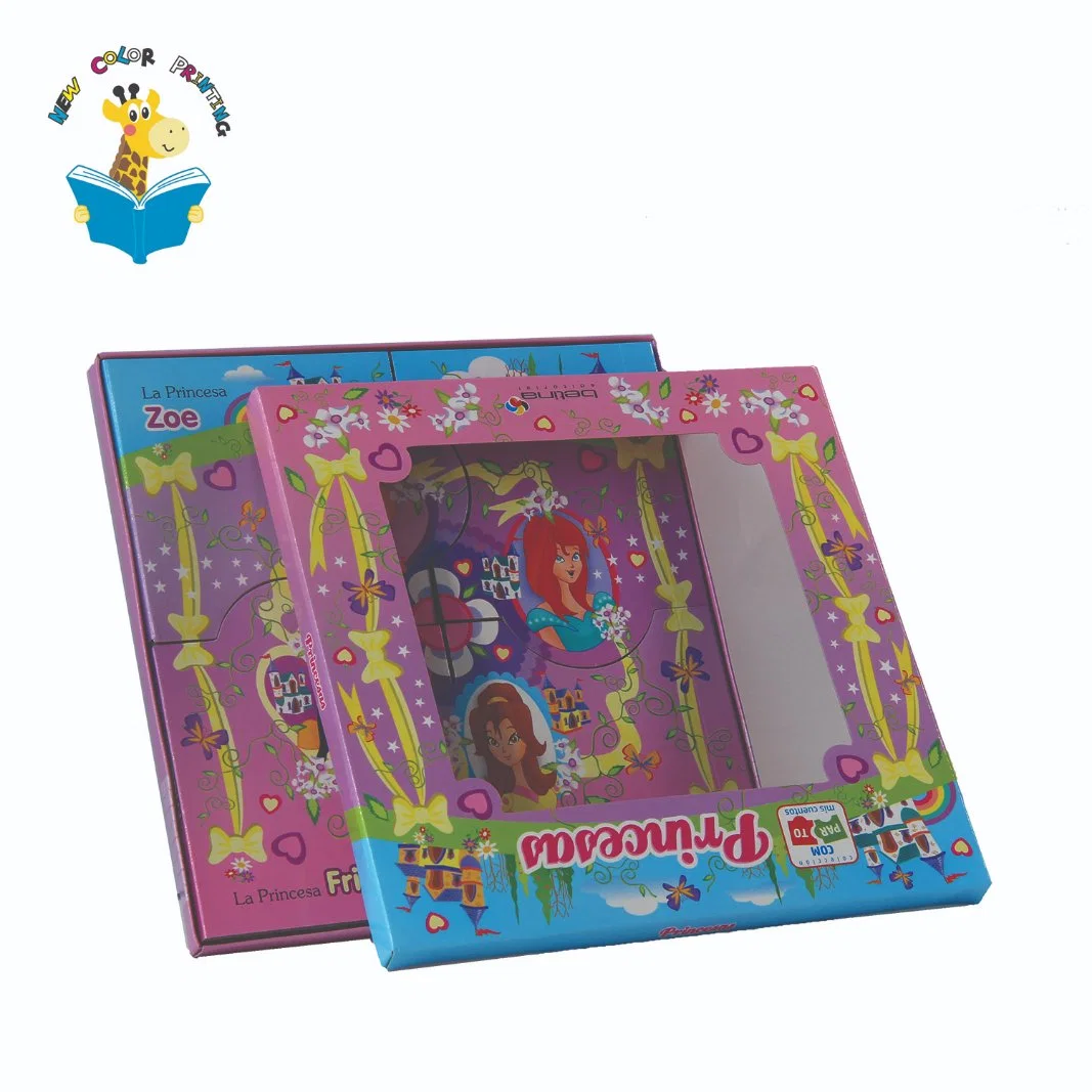 Libro Puzzle box set que incluye 4 libro de la junta poco