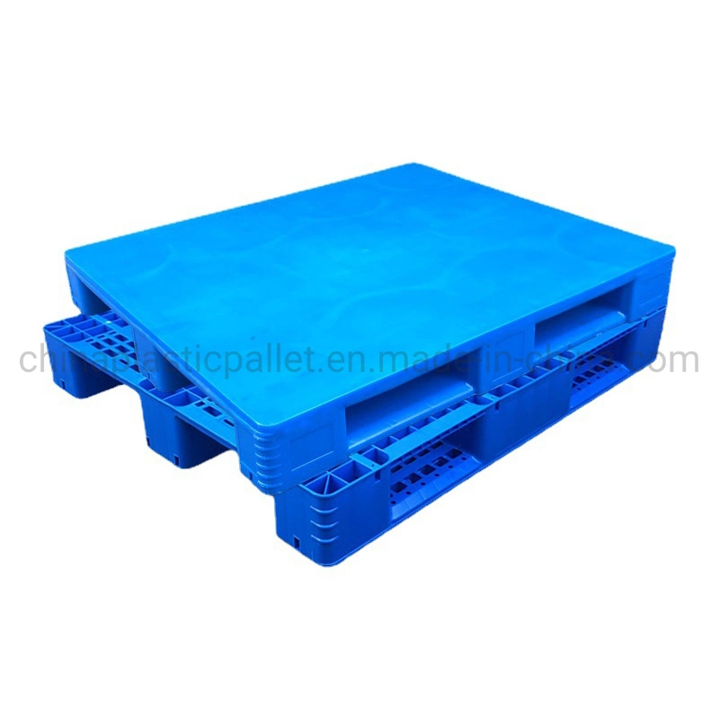 1200*1000 HDPE Racking Steel Reinforced Six Runners Heavy Duty Euro Plastic Pallet