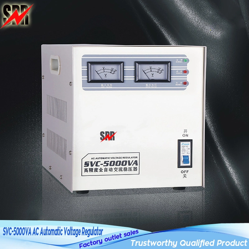 SVC-5000va AC Automatic Voltage Regulator (SVC-5000VA AC Automatic Voltage Stabilizer)