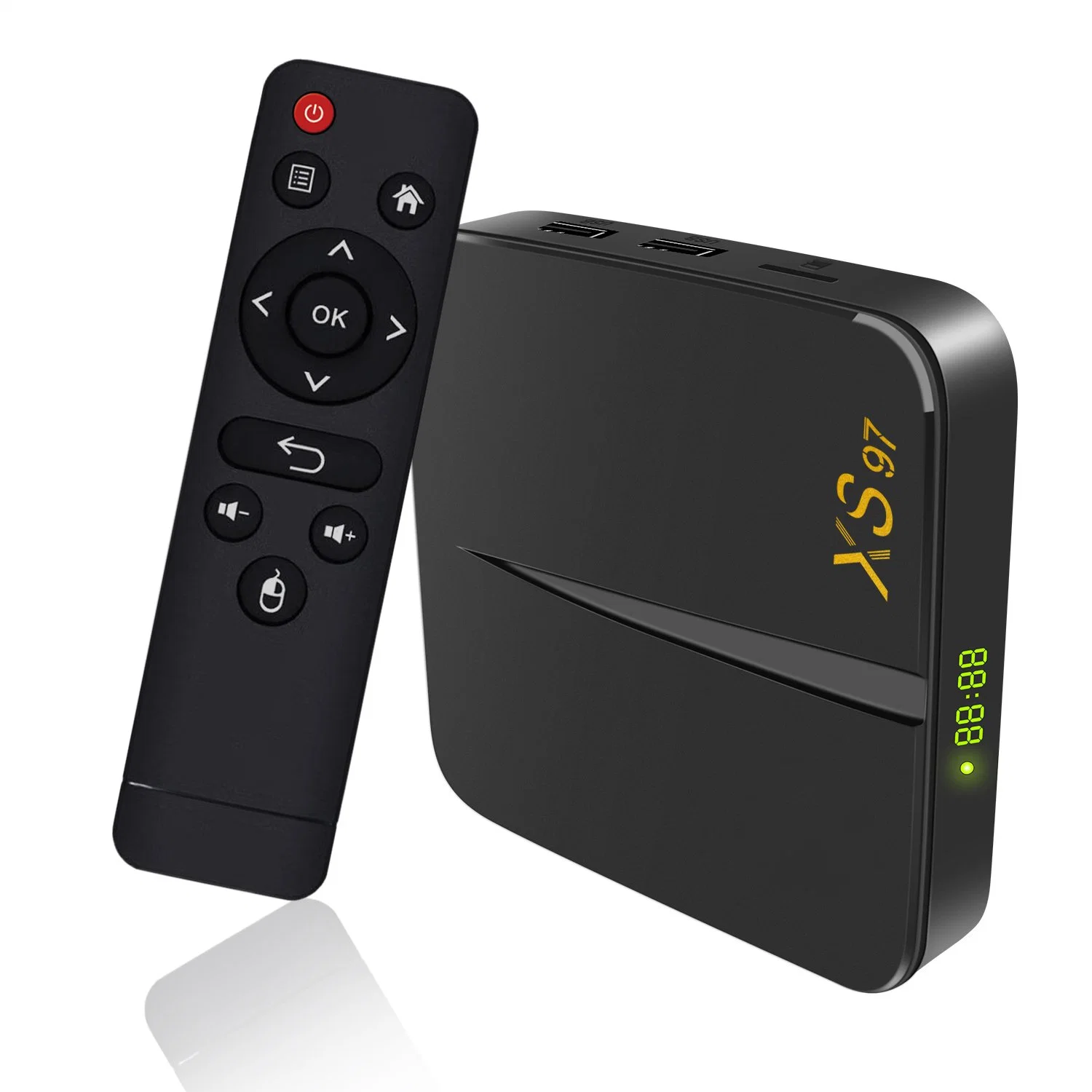 Internet Tvbox S905W S905W2 Android 4K Xs97 Satelliten-TV-Receiver