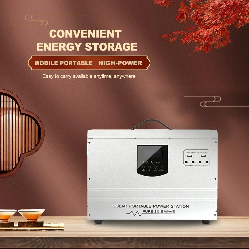 Portable Energy Storage Battery Rechargeable Efficiency Renewable Lightweight