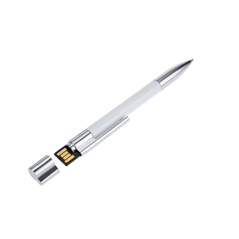 Promotional Metal 8g 16bg 32GB 64GB 128GB USB Gel Pen with Logo