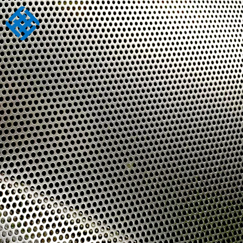 Stainless Steel Custom Micron Round Hole Perforated Metal Sheet