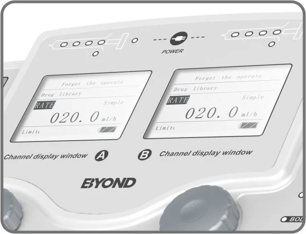 Byond Factory Price Double Channels Hospital Medical Lab Auto Infusion Syringe Pump for Medical Pump One of The Largest Medical Pump Suppliers in China