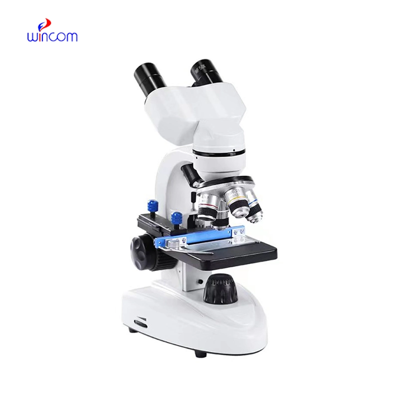 Portable Medical Laboratory Microscope Optical Binocular Biological Microscope for Pathology Mcs-220