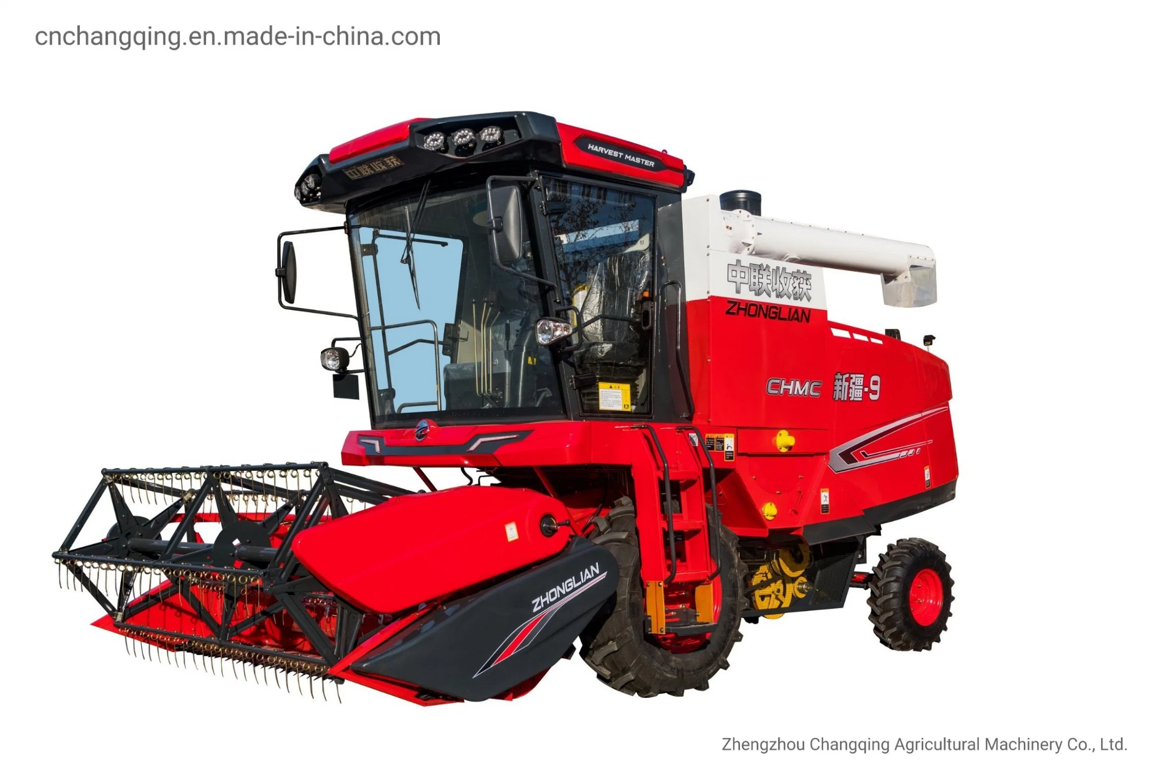 Agricultural Machinery Reaper Rice Wheat Combine Harvester Machine