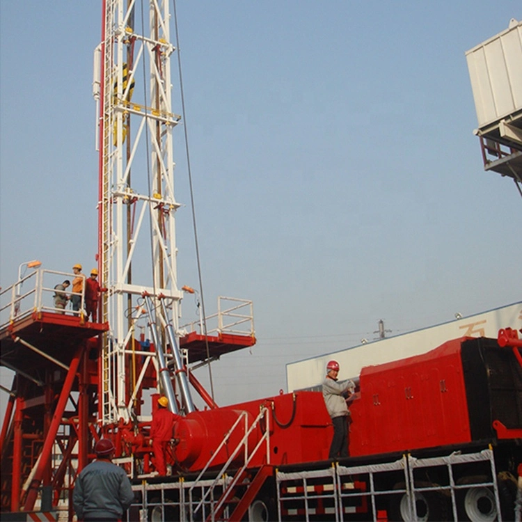 API Oil and Gas Drilling Machine 2000m Zj-20CZ Oil Well Drill Rig