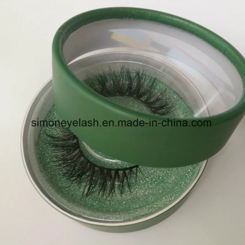 Cosmetic Box Packaging Beauty Eyelash Box with Round Window