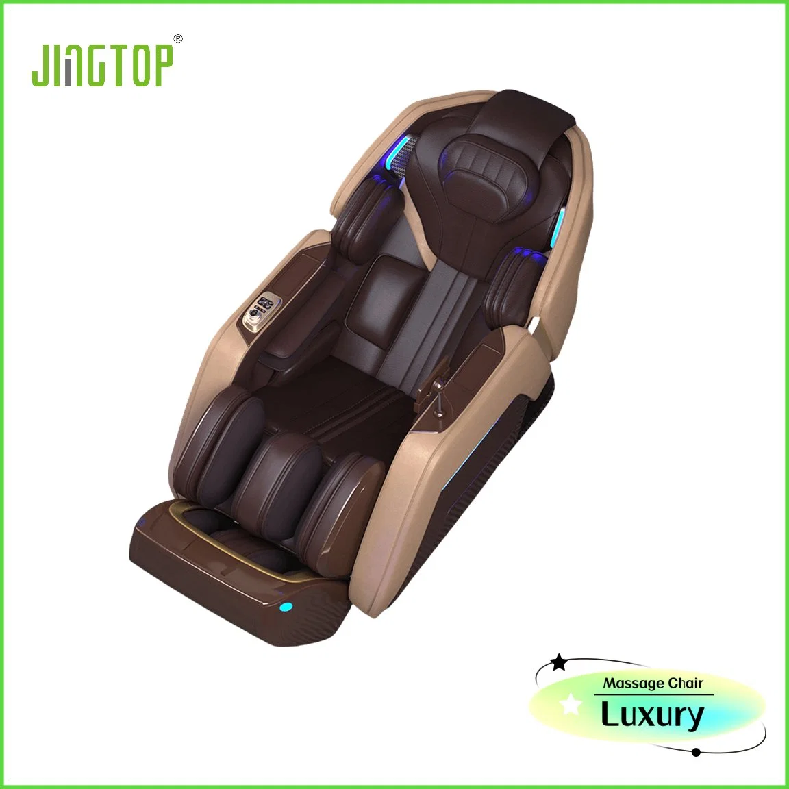 Jingtop Exclusive Agent 3D 4D Smart Body Scan Space Sillón reclinable de masaje de ahorro