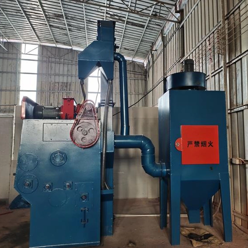 Jiangsu Automatic Tumble Rubber Belt Shot Blasting Machine / Abrator Good as Disa Wheelabrator