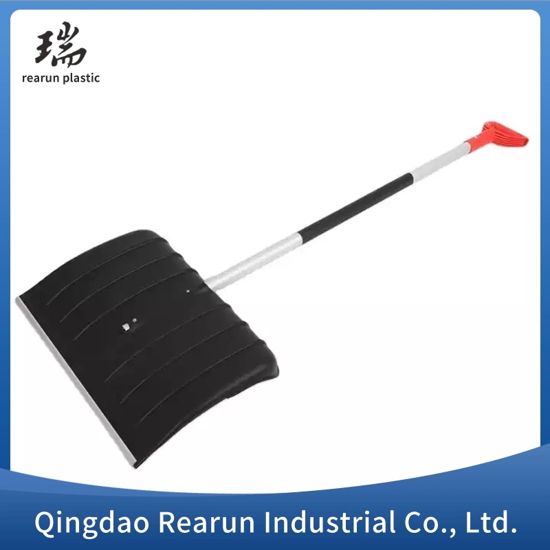 Wooden Handle Plastic Snow Shovel