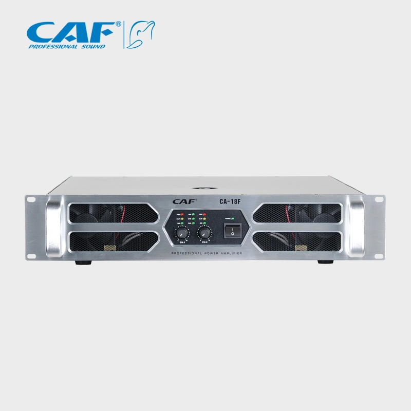 Ca-18f Two Channel with Bridge Channel Professional Power Amplifier