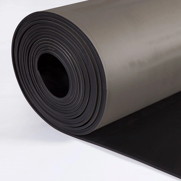 Black EPDM/NBR Customized Size Self Adhesive Extruding Rubber Sheet