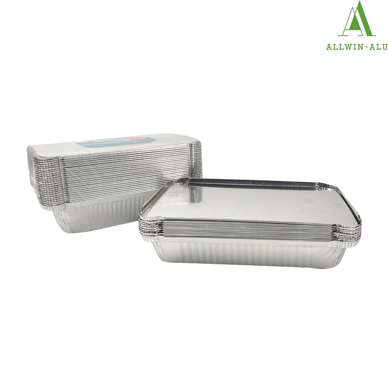 OEM/ODM Factory Direct Selling Disposable Take Away Food Aluminium Foil Containers Embalagem