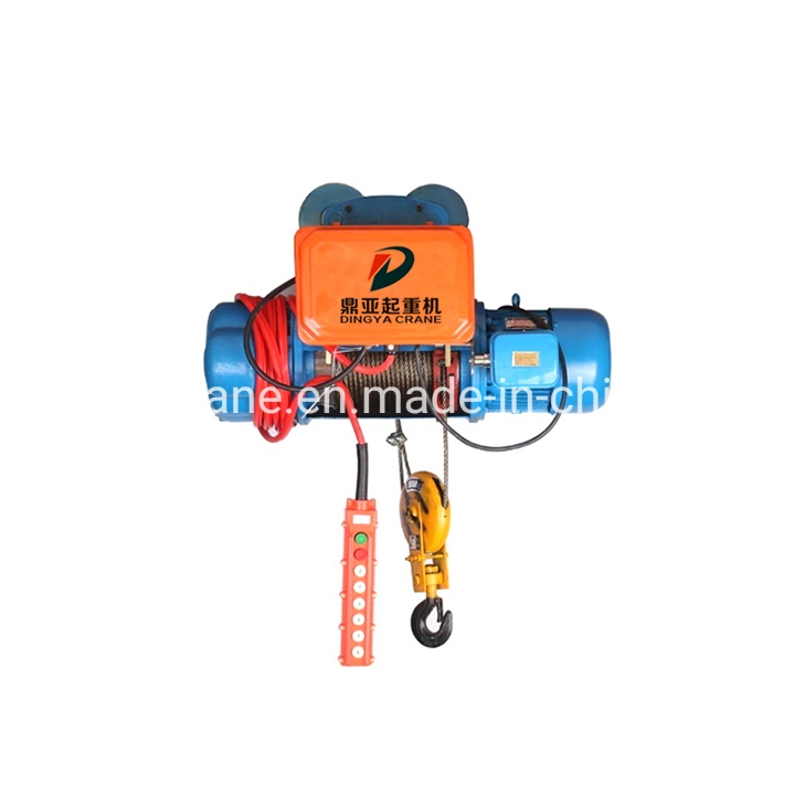 Long Warranty Singapore Price Electric Wire Rope Hoist 12 Ton 6m