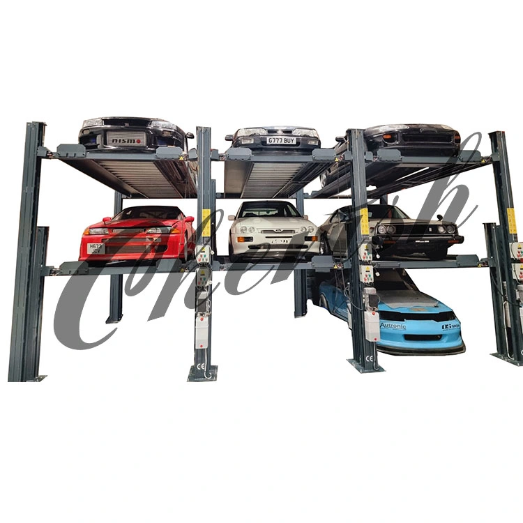 Triple Level Parking Lift Vehicle Storage Equipment