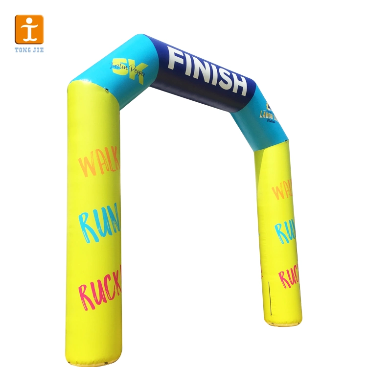 Start & Stop Race PVC Oxford Inflatable Arch for Outdoor Advertising