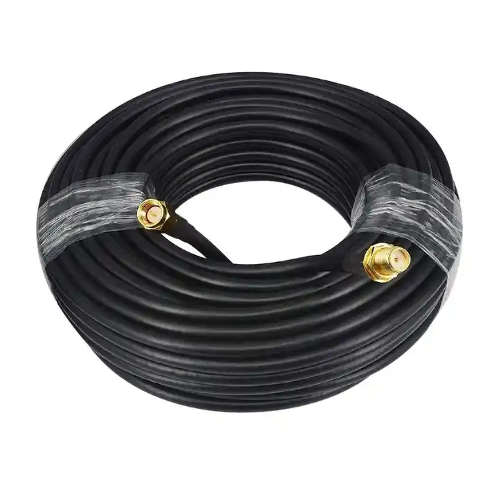 Waterproof Coaxial Male Female CCTV Cable Rg11 Rg58 RG6 RF BNC Connector Coaxial Television Cable