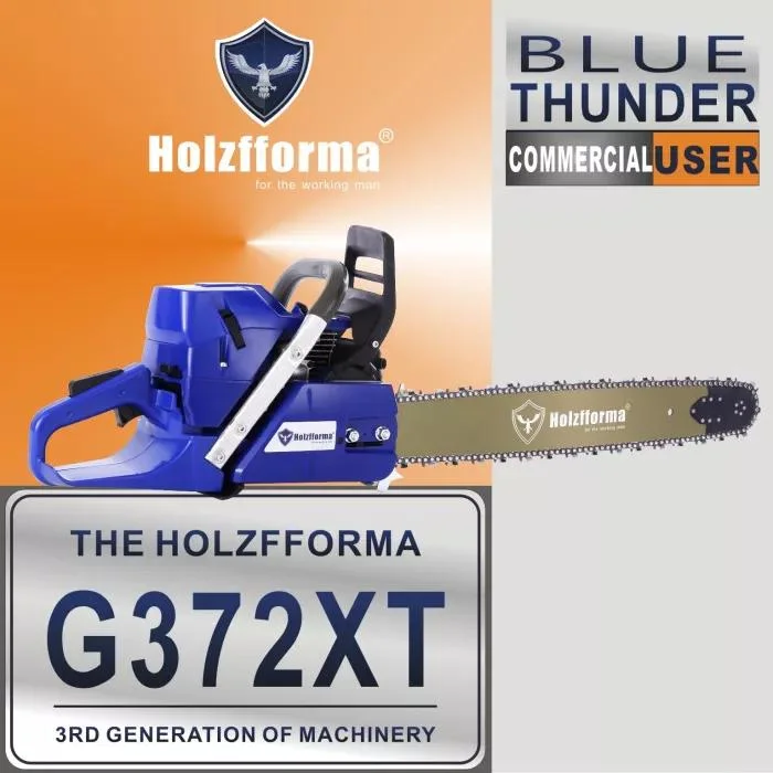 71cc Blue Gasoline Chainsaw 372xt Chain Saw