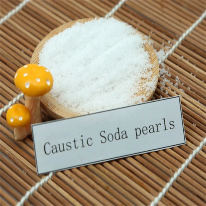 Hidróxido de sódio soda cáustica Pearls 99% NaOH para perfurar lama No campo de óleo