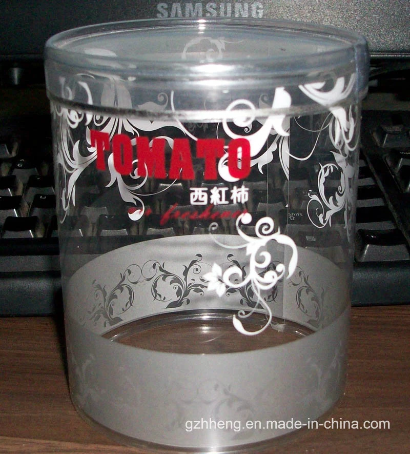 Custom tube transparent et du vérin de boîte d'emballage