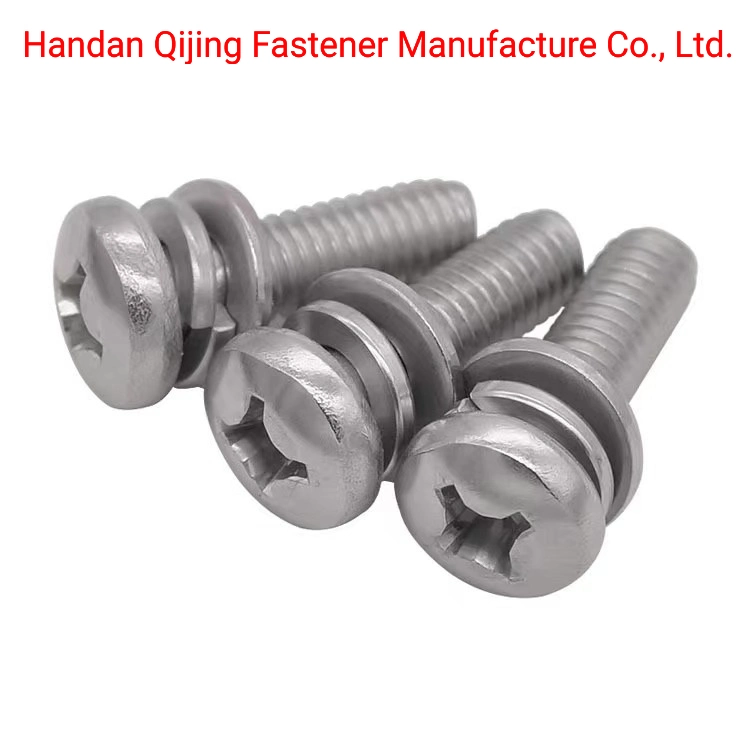 Best Qualit Sem Bolts Stainless Steel Combination Screw, Hex Head Sem Screw Machinery, Chemical Industry, Environmental, Building