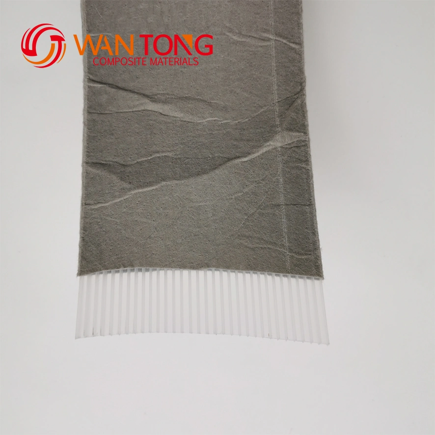 ISO Prefabricated Vertical Drain Composite Geotextiles Wick Drain