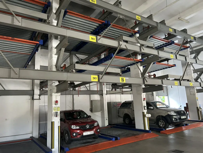 CE-Zulassung Intelligente halbautomatische Puzzle-Car Parking-System