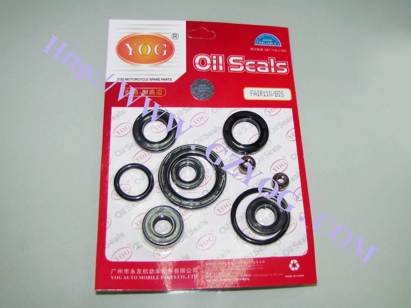 Yog Motorcycle Parts Oil Seal Kit All Size Seal Honda Bajaj Tvs