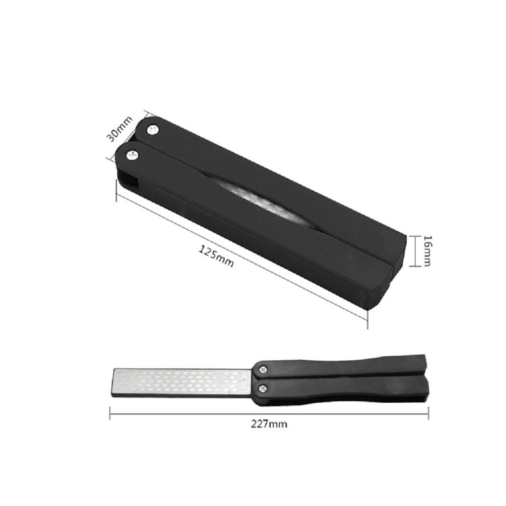 Afilador de diamante de Cuchillo plegable Compacta la piedra de afilar Wbb15766