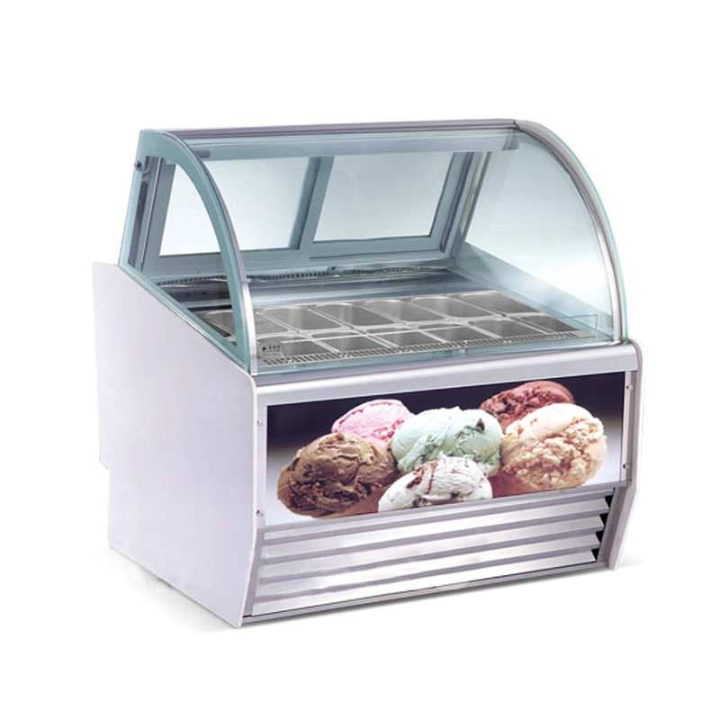 Commercial Gelato Ice Cream Display Merchandiser Freezers Wholesale/Supplier