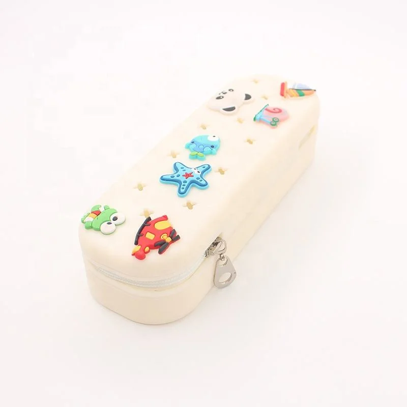 EVA Foam Silicone Multifunction Cute Animal Cartoon School Pencil Box Case