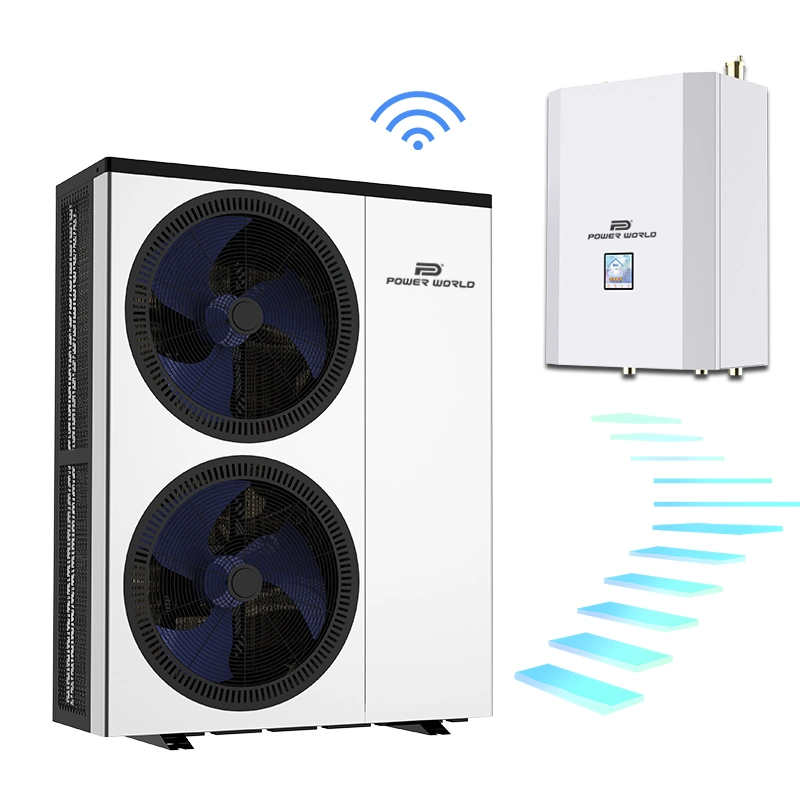 Meilleur service de marque OEM R32 ou R410A Evi Inverter Air to Water Heatpump Split System